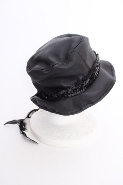 画像2: VAMPADDICT / HYDEE HAT  ブラック T-25-07-17-037-VA-za-YM-ZT221 (2)