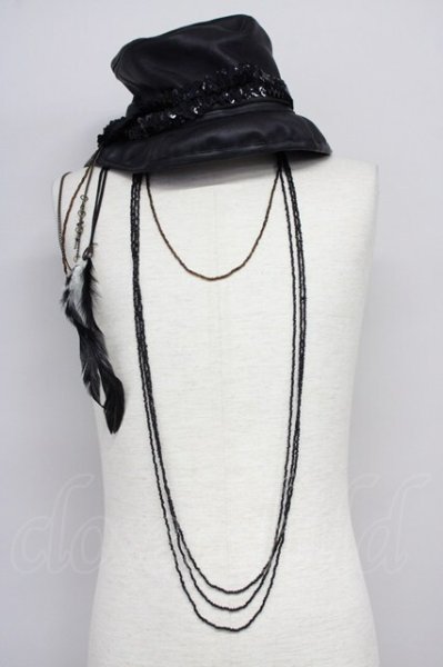 画像9: VAMPADDICT / HYDEE HAT  ブラック T-25-07-17-037-VA-za-YM-ZT221 (9)