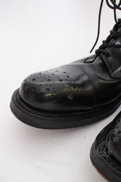 画像5: Hiromu Takahara / レースアップレイヤードブーツ 42（約28） ブラック T-25-07-17-039-Hi-sho-YM-ZT-S008 (5)