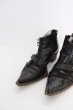画像5: Hiromu Takahara / レースアップレザーシューズ 約27cm ブラック T-25-07-17-040-Hi-sho-YM-ZT-S008 (5)