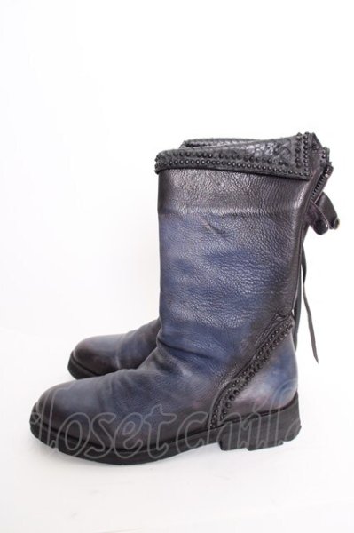 画像3: KMRii / Crush Jet Boots ブーツ 約27cm ブルー T-25-07-17-041-KM-sho-YM-ZT-S008 (3)