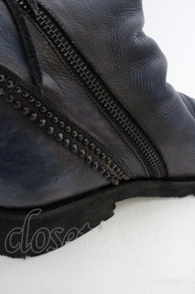 画像6: KMRii / Crush Jet Boots ブーツ 約27cm ブルー T-25-07-17-041-KM-sho-YM-ZT-S008 (6)