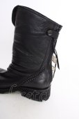 画像4: KMRii / Crush Jet Boots-10 ブーツ 約28cm ブラックｘホワイト T-25-07-17-042-KM-sho-YM-ZT