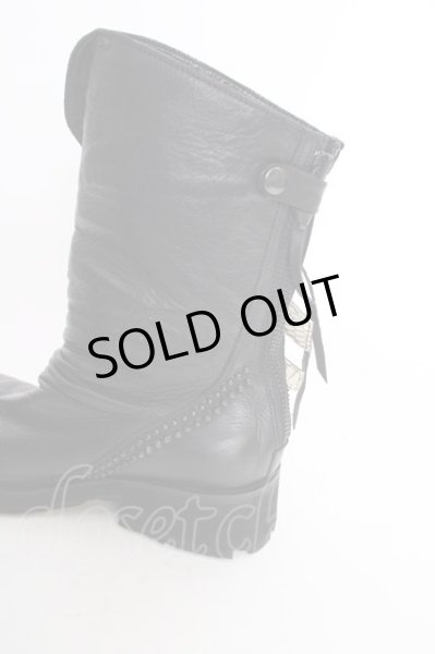 画像4: KMRii / Crush Jet Boots-10 ブーツ 約28cm ブラックｘホワイト T-25-07-17-042-KM-sho-YM-ZT-S008 (4)