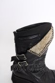 画像5: KMRii / Crush Jet Boots-10 ブーツ 約28cm ブラックｘホワイト T-25-07-17-042-KM-sho-YM-ZT