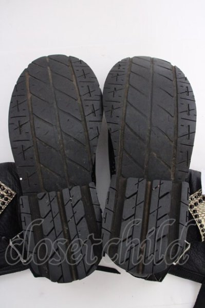 画像8: KMRii / Crush Jet Boots-10 ブーツ 約28cm ブラックｘホワイト T-25-07-17-042-KM-sho-YM-ZT-S008 (8)