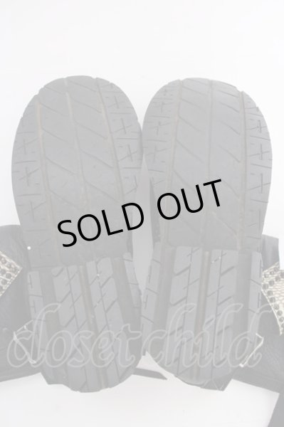 画像8: KMRii / Crush Jet Boots-10 ブーツ 約28cm ブラックｘホワイト T-25-07-17-042-KM-sho-YM-ZT-S008 (8)