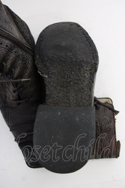 画像4: Hiromu Takahara / パンチングコーティングブーツ 41（約26.5） ダークブラウン T-25-07-17-043-Hi-sho-YM-ZT-S008 (4)