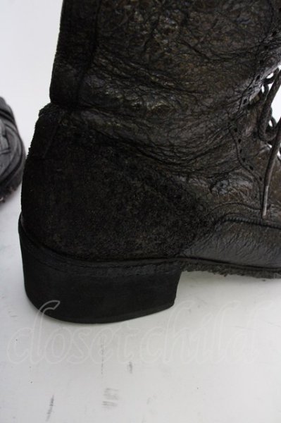 画像7: Hiromu Takahara / パンチングコーティングブーツ 41（約26.5） ダークブラウン T-25-07-17-043-Hi-sho-YM-ZT-S008 (7)