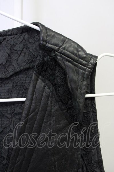 画像3: TT(Shohei Takamiya） / DIRT AND NOBLE ロングベスト F ブラック T-25-07-17-005-TT-ja-YM-ZT-ML036 (3)