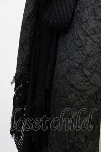 画像7: TT(Shohei Takamiya） / DIRT AND NOBLE ロングベスト F ブラック T-25-07-17-005-TT-ja-YM-ZT-ML036 (7)