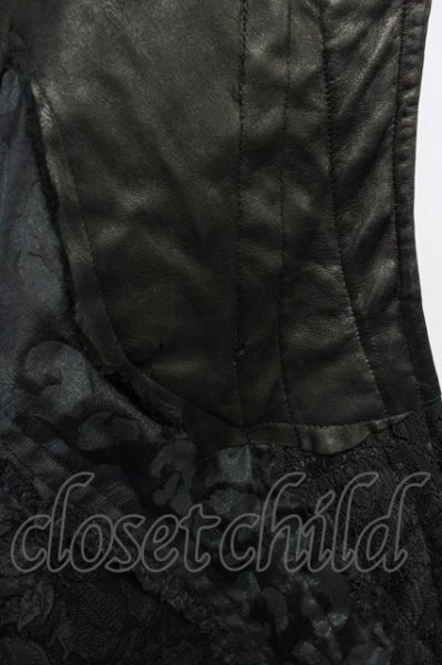 画像10: TT(Shohei Takamiya） / DIRT AND NOBLE ロングベスト F ブラック T-25-07-17-005-TT-ja-YM-ZT-ML036 (10)