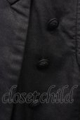 画像3: CIVARIZE / ナポレオン変形ベスト+ノースリーブシフォンロングガウン 44 ブラックｘブルー T-25-07-17-006-CI-to-YM-ZT