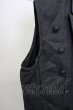 画像4: CIVARIZE / ナポレオン変形ベスト+ノースリーブシフォンロングガウン 44 ブラックｘブルー T-25-07-17-006-CI-to-YM-ZT (4)