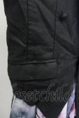 画像5: CIVARIZE / ナポレオン変形ベスト+ノースリーブシフォンロングガウン 44 ブラックｘブルー T-25-07-17-006-CI-to-YM-ZT