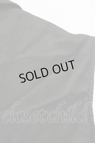 画像7: CIVARIZE / ナポレオン変形ベスト+ノースリーブシフォンロングガウン 44 ブラックｘブルー T-25-07-17-006-CI-to-YM-ZT (7)