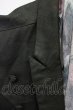 画像8: CIVARIZE / ナポレオン変形ベスト+ノースリーブシフォンロングガウン 44 ブラックｘブルー T-25-07-17-006-CI-to-YM-ZT (8)