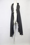 IFSIXWASNINE / GILET IGUANA/LG ベスト  ブラック T-25-07-17-007-IF-sh-YM-ZT