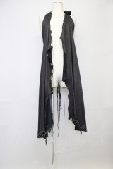 IFSIXWASNINE / GILET IGUANA/LG ベスト  ブラック T-25-07-17-007-IF-sh-YM-ZT