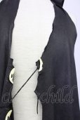 画像3: IFSIXWASNINE / GILET IGUANA/LG ベスト  ブラック T-25-07-17-007-IF-sh-YM-ZT