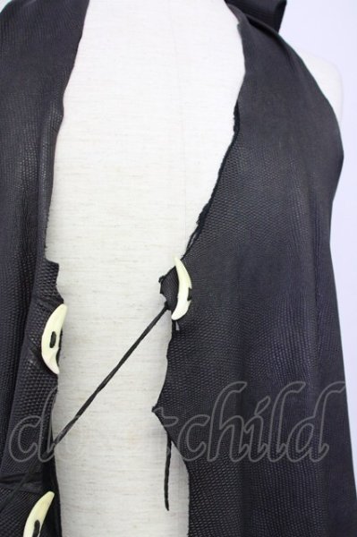 画像3: IFSIXWASNINE / GILET IGUANA/LG ベスト  ブラック T-25-07-17-007-IF-sh-YM-ZT-ML036 (3)