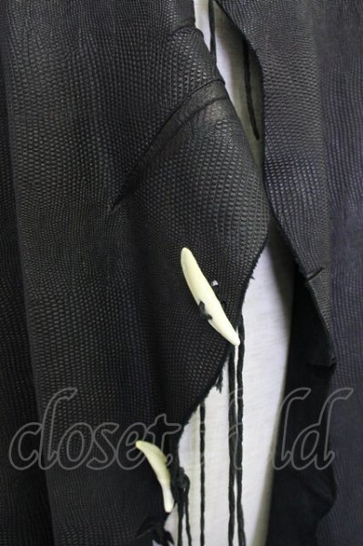 画像4: IFSIXWASNINE / GILET IGUANA/LG ベスト  ブラック T-25-07-17-007-IF-sh-YM-ZT-ML036 (4)
