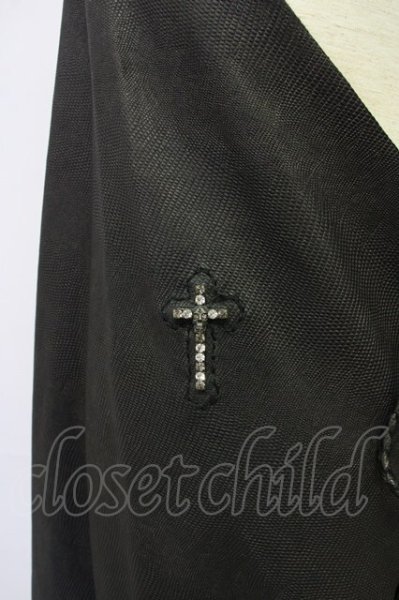 画像8: IFSIXWASNINE / GILET IGUANA/LG ベスト  ブラック T-25-07-17-007-IF-sh-YM-ZT-ML036 (8)