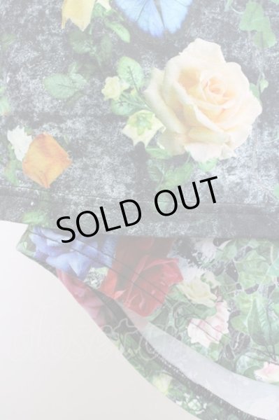 画像5: CIVARIZE / フラワースカルTEE&総柄タンク2Pセット 44 ブラックｘマルチ T-25-07-17-009-CI-to-YM-ZT239 (5)