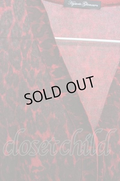 画像3: HYSTERIC GLAMOUR / レオパードドルマンカーディガン F レッド T-25-07-17-012-HY-to-YM-ZT239 (3)