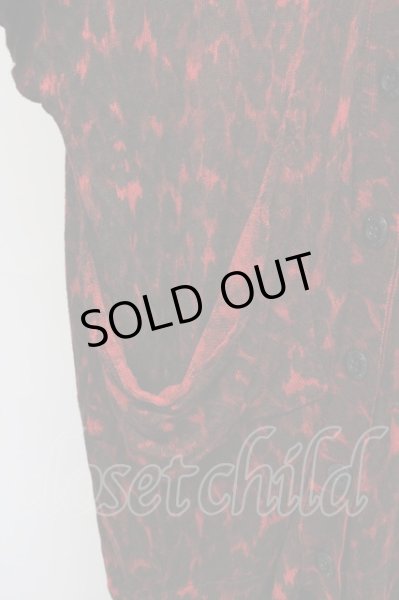 画像4: HYSTERIC GLAMOUR / レオパードドルマンカーディガン F レッド T-25-07-17-012-HY-to-YM-ZT239 (4)