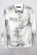 画像1: FUGA / (渋谷店限定)LIMITED DENIM SHIRT デニムシャツ 44 ホワイト T-25-07-25-016-FU-sh-YM-ZT (1)