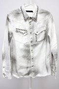 FUGA / （渋谷店限定）LIMITED DENIM SHIRT デニムシャツ 44 ホワイト T-25-07-25-016-FU-sh-YM-ZT