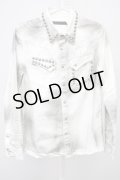 FUGA / （渋谷店限定）LIMITED DENIM SHIRT デニムシャツ 44 ホワイト T-25-07-25-016-FU-sh-YM-ZT