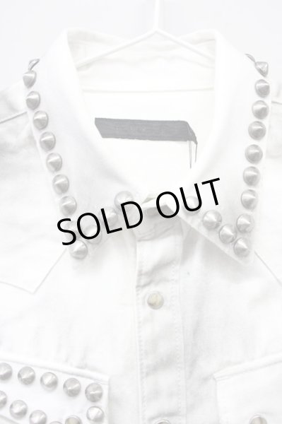画像3: FUGA / (渋谷店限定)LIMITED DENIM SHIRT デニムシャツ 44 ホワイト T-25-07-25-016-FU-sh-YM-ZT (3)