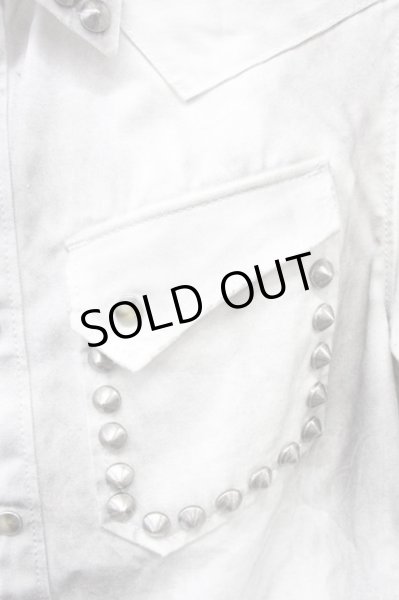 画像4: FUGA / (渋谷店限定)LIMITED DENIM SHIRT デニムシャツ 44 ホワイト T-25-07-25-016-FU-sh-YM-ZT (4)