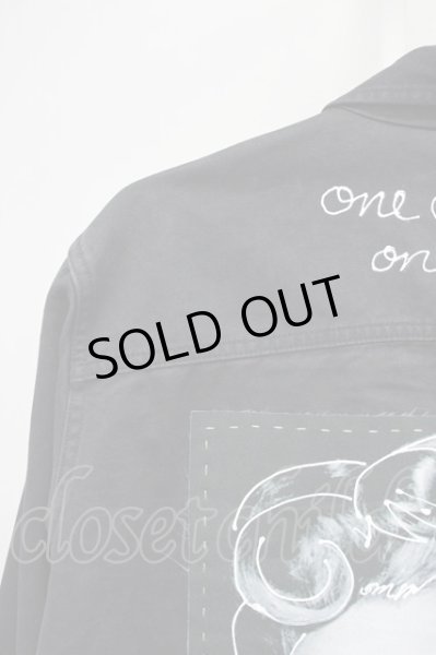 画像7: ONEMADE / リメイクミリタリーシャツ 46 ブラック T-25-07-25-018-0-sh-YM-ZT073 (7)