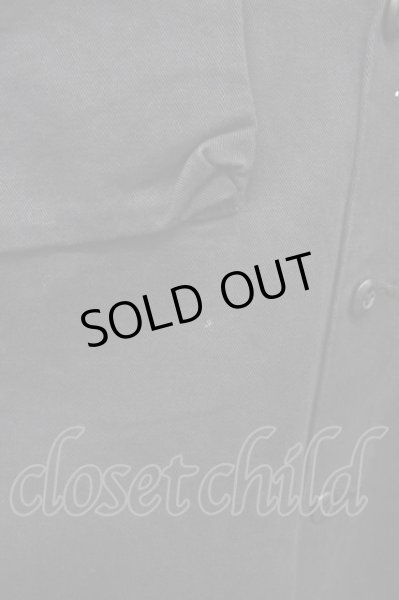 画像8: ONEMADE / リメイクミリタリーシャツ 46 ブラック T-25-07-25-018-0-sh-YM-ZT073 (8)