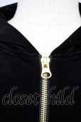 画像4: HYSTERIC GLAMOUR / ベルベットパーカー S ブラックｘゴールド T-25-07-25-022-HY-to-YM-ZT