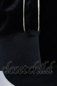 画像7: HYSTERIC GLAMOUR / ベルベットパーカー S ブラックｘゴールド T-25-07-25-022-HY-to-YM-ZT