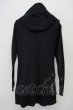 画像2: KMRii / Pocket Leather Piping Hoodie パーカー 1 ブラック T-25-07-25-023-KM-to-YM-ZT368 (2)
