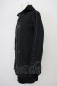 画像3: KMRii / Pocket Leather Piping Hoodie　パーカー 1 ブラック T-25-07-25-023-KM-to-YM-ZT