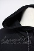 画像4: KMRii / Pocket Leather Piping Hoodie　パーカー 1 ブラック T-25-07-25-023-KM-to-YM-ZT