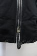 画像8: KMRii / Pocket Leather Piping Hoodie パーカー 1 ブラック T-25-07-25-023-KM-to-YM-ZT368 (8)