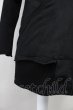 画像9: KMRii / Pocket Leather Piping Hoodie パーカー 1 ブラック T-25-07-25-023-KM-to-YM-ZT368 (9)