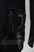 画像10: KMRii / Pocket Leather Piping Hoodie　パーカー 1 ブラック T-25-07-25-023-KM-to-YM-ZT