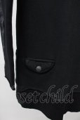 画像11: KMRii / Pocket Leather Piping Hoodie　パーカー 1 ブラック T-25-07-25-023-KM-to-YM-ZT