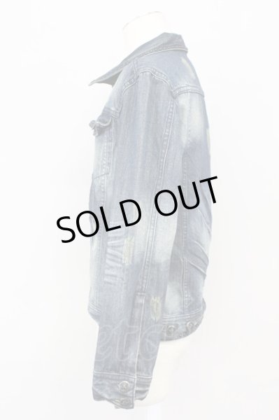 画像3: MIDAS / スタッズラインヴィンテージデニムトラッカー Gジャン L インディゴ T-25-07-25-025-MI-ja-YM-ZT135 (3)