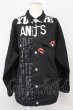 画像1: SWITCHBLADE / GRAPHIC PRINT DENIM ジャケット S ブラック T-25-07-25-026-SW-ja-YM-ZT125 (1)