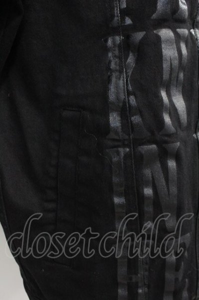 画像6: SWITCHBLADE / GRAPHIC PRINT DENIM ジャケット S ブラック T-25-07-25-026-SW-ja-YM-ZT125 (6)