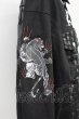 画像8: SWITCHBLADE / GRAPHIC PRINT DENIM ジャケット S ブラック T-25-07-25-026-SW-ja-YM-ZT125 (8)